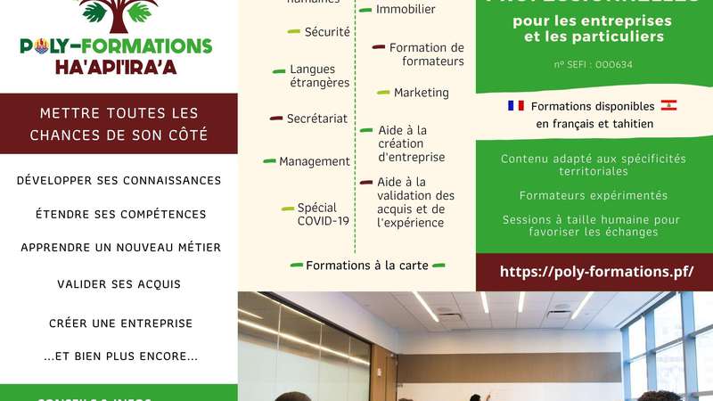 plaquette des formations 2020 - 2021